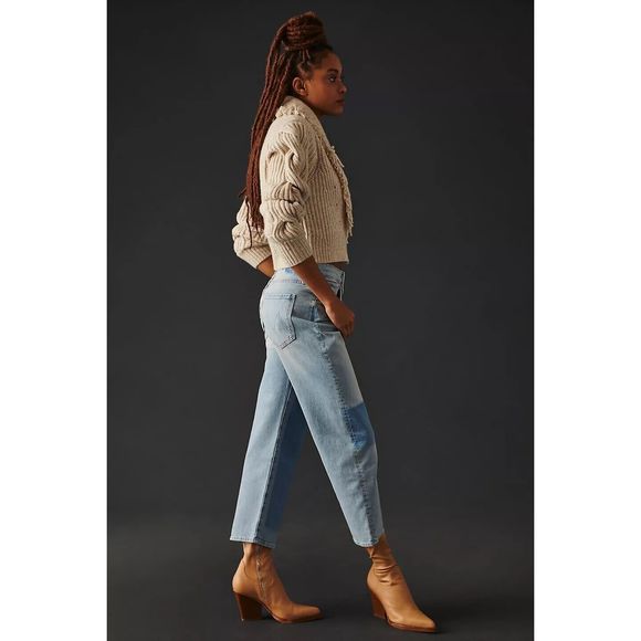 Anthroplogie MOTHER The Ditcher High-Rise Crop Jeans - Picture 5 of 9